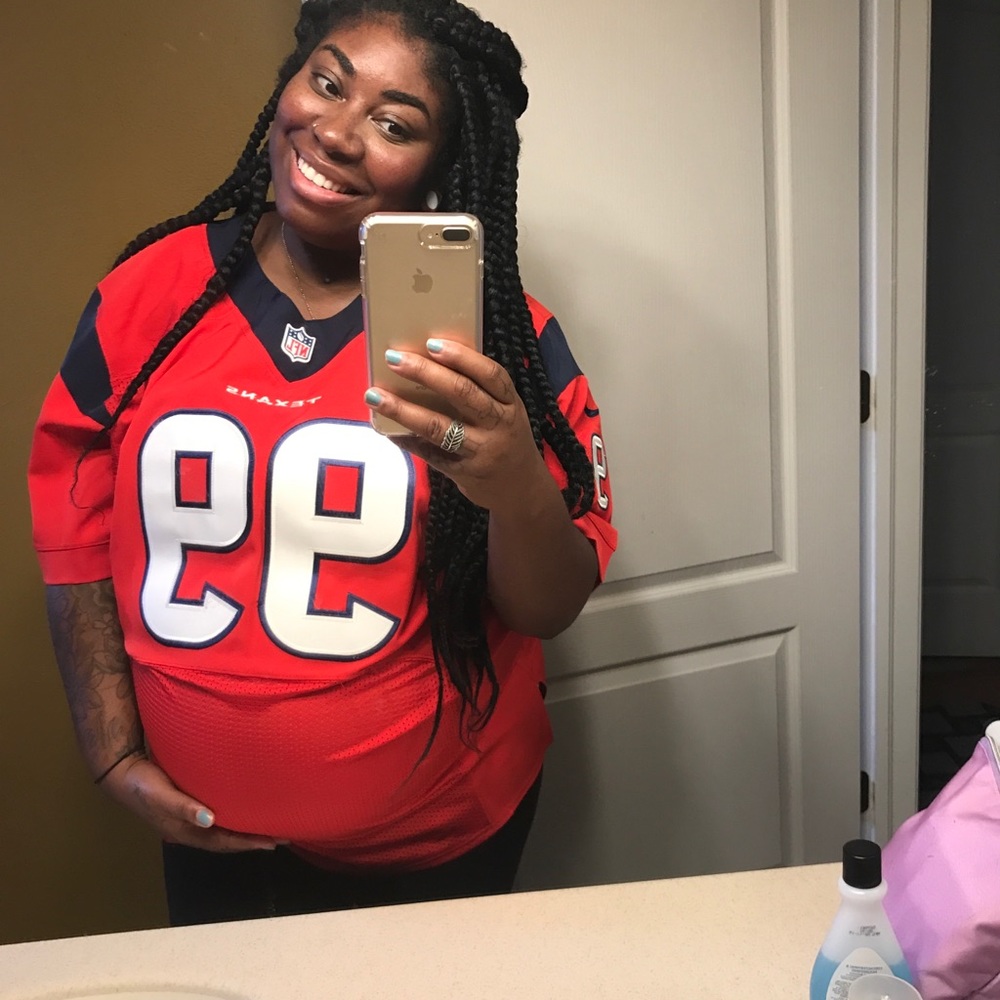 Houston Texans Stitched Watt Jersey